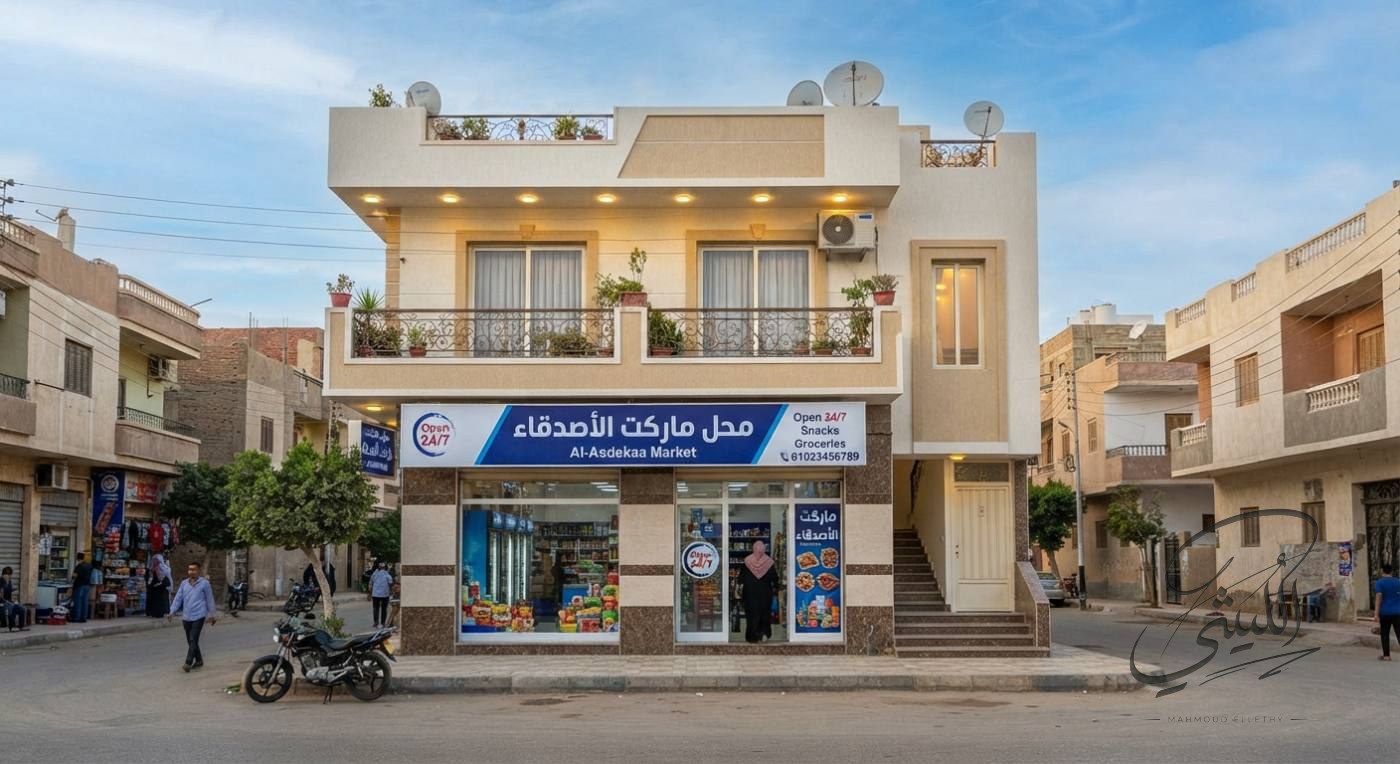 بيت دورين - الأرض 100 متر - الشقة 83 متر صافي